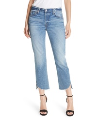 Grlfrnd Tatum Curved Step Hem Jeans