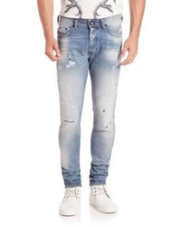 Diesel Tepphar Faded Slim Fit Jeans