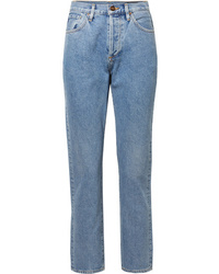 Goldsign The Benefit High Rise Straight Leg Jeans