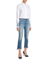 Mother The Insider Crop Step Jeans