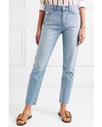 Madewell The Perfect Summer High Rise Straight Leg Jeans