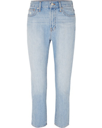 Madewell The Perfect Summer High Rise Straight Leg Jeans
