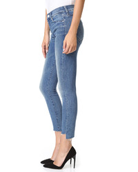 Mother The Stunner Zip Ankle Step Fray Jeans