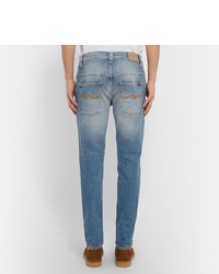 Nudie Jeans Thin Finn Slim Fit Washed Organic Stretch Denim Jeans