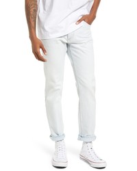 ROLLA'S Tim Slims Straight Leg Jeans In Bleached Denim At Nordstrom