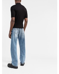 Versace Twisted Seam Denim Jeans