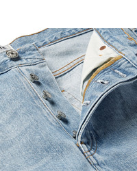 Acne Studios Van Slim Fit Tapered Stonewashed Japanese Denim Jeans