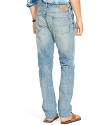 Polo Ralph Lauren Varick Slim Straight Lightweight Dylan Wash Jeans