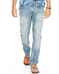 Polo Ralph Lauren Varick Slim Straight Lightweight Dylan Wash Jeans