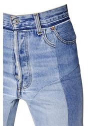 Vetements Reworked Biker Cotton Denim Jeans