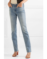 SIMON MILLE W009 Mid Rise Slim Leg Jeans