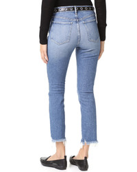 3x1 W3 Straight Authentic Crop Jeans
