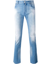 Jacob Cohen Washed Denim Slim Jeans