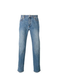 A.P.C. Washed Effect Straight Leg Jeans