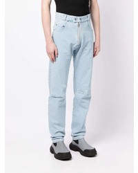 Gmbh Washed Straight Leg Jeans