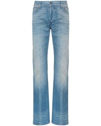 Gucci Web Trim Embellished Straight Jeans