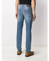 Brunello Cucinelli Whiskered Straight Jeans