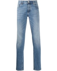 Brunello Cucinelli Whiskered Straight Jeans