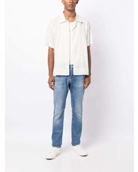 Tommy Jeans Whiskering Effect Straight Leg Jeans