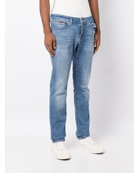 Tommy Jeans Whiskering Effect Straight Leg Jeans