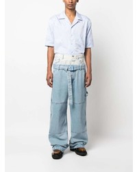 Off-White Wide Leg Jeans