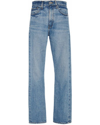 Brock Collection Wright High Rise Straight Leg Jeans