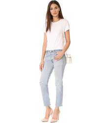 RE/DONE X Levis Relaxed Cropped Jeans