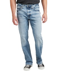 Silver Jeans Co. Zac Relaxed Fit Straight Leg Jeans In Indigo At Nordstrom