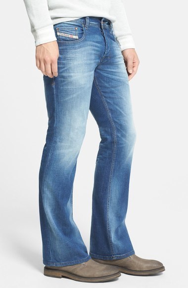 Diesel Zathan Bootcut Jeans, $198 | Nordstrom | Lookastic