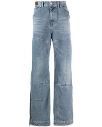 Andersson Bell Zip Leg Panelled Jeans