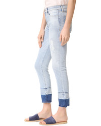 Hudson Zoeey Mid Rise Cropped Jeans