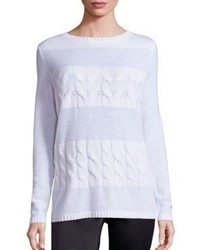 Lafayette 148 New York Cashmere Cable Knit Sweater