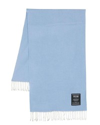 VERSACE JEANS COUTURE Fine Knit Fringed Scarf