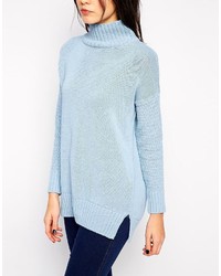 Warehouse Chunky Roll Neck Jumper