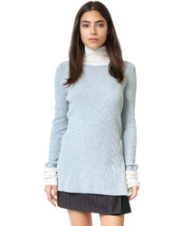 Sjyp Turtleneck Knit Sweater