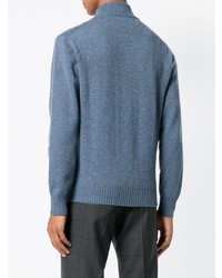 Doriani Cashmere Cashmere Zip Up Cardigan