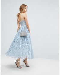 Asos Petite Petite Lace Cami Midi Prom Dress