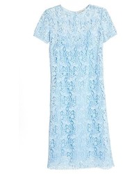 Nina Ricci Short Sleeve Guipure Lace Dress