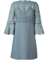 Valentino Lace Crepe Couture Dress