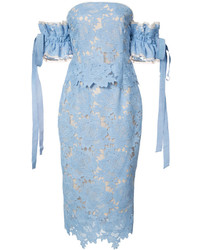 Rebecca Vallance Lace Midi Dress