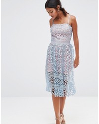 Boohoo Premium Lace Midi Dress