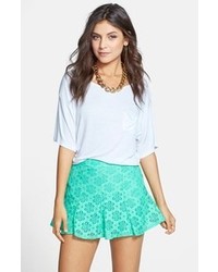 Lush Lace Pleated Skirt