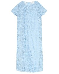Nina Ricci Short Sleeved Macram Lace Dress
