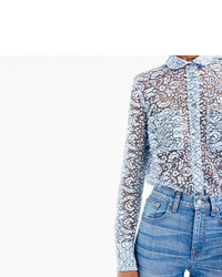 J.Crew Collection Shirt In French Lace