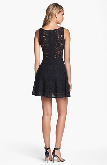 BB Dakota Renley Lace Fit Flare Dress, $88 | Nordstrom | Lookastic