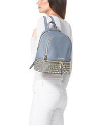 Michael Kors Michl Kors Rhea Medium Studded Leather Backpack