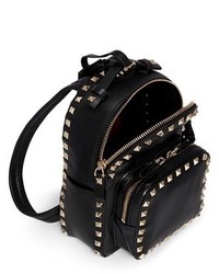 Valentino Rockstud Mini Leather Backpack