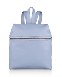 Kara Small Textured Leather Backpack Lavender