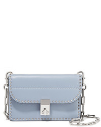 Valentino The Rockstud Mini Shoulder Bag Sky Blue
