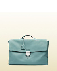 Gucci Soft Leather Unlined Briefcase